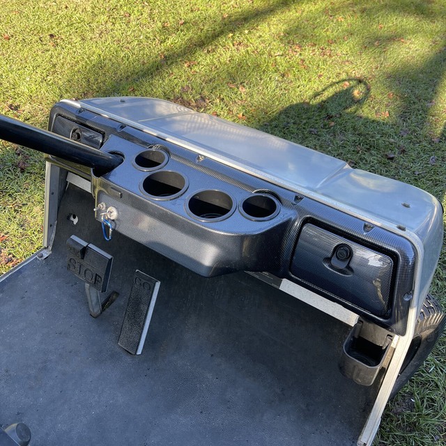 for 1982up Club Car DS Golf Cart Carbon Style Dash Board Dashboard