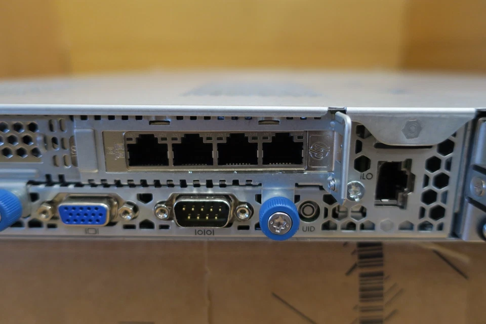 HP ProLiant DL320e GEN8 675598-B21 E3-1240v2 8GB P420 RAID 1u rack Mount Server - Image 4 of 4