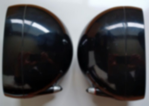 Altavoces satélite KEF egg HTS 3001SE - Tweeter mandarina - Imagen 3 de 4