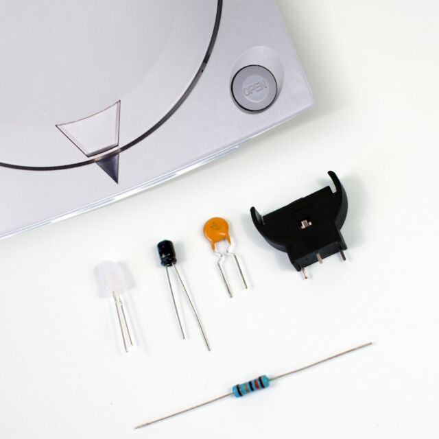 SEGA Dreamcast Complete Controller Port Repair Kit / LED Mod Kit