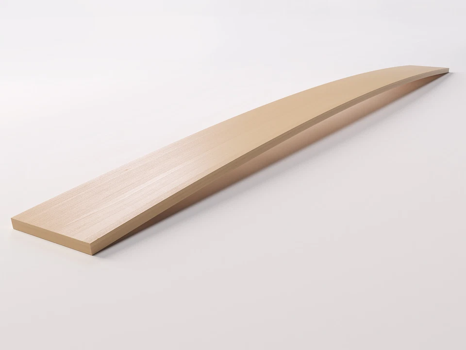 FEDERHOLZLEISTEN ERSATZ LATTEN | BUCHE | Breite 5,3 cm | Länge - Bild 3 von 3