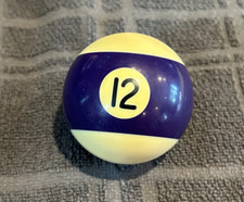 Replacement 12 Billiard Pool Ball 2 1/4" Diameter