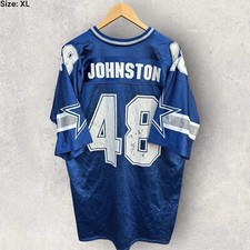 DARYL JOHNSTON DALLAS COWBOYS LOGO ATHLETIC VINTAGE 90s NFL JERSEY Size XL