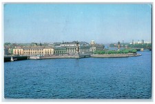 1980 The Vasilyevsky Island Point Leningrad Saint Petersburg Russia Postcard