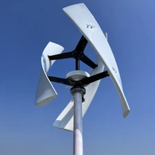 2000W 120V Vertical Axis Wind Turbine 300RPM Maglev Generator Wind Power Kits