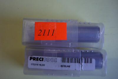 1 Stck. Precitool VHM-Fräser Kurz Ø16 Z3 SL=20 FA1600352