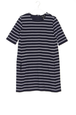 H&M dress Stripes A-Line XS dark blue