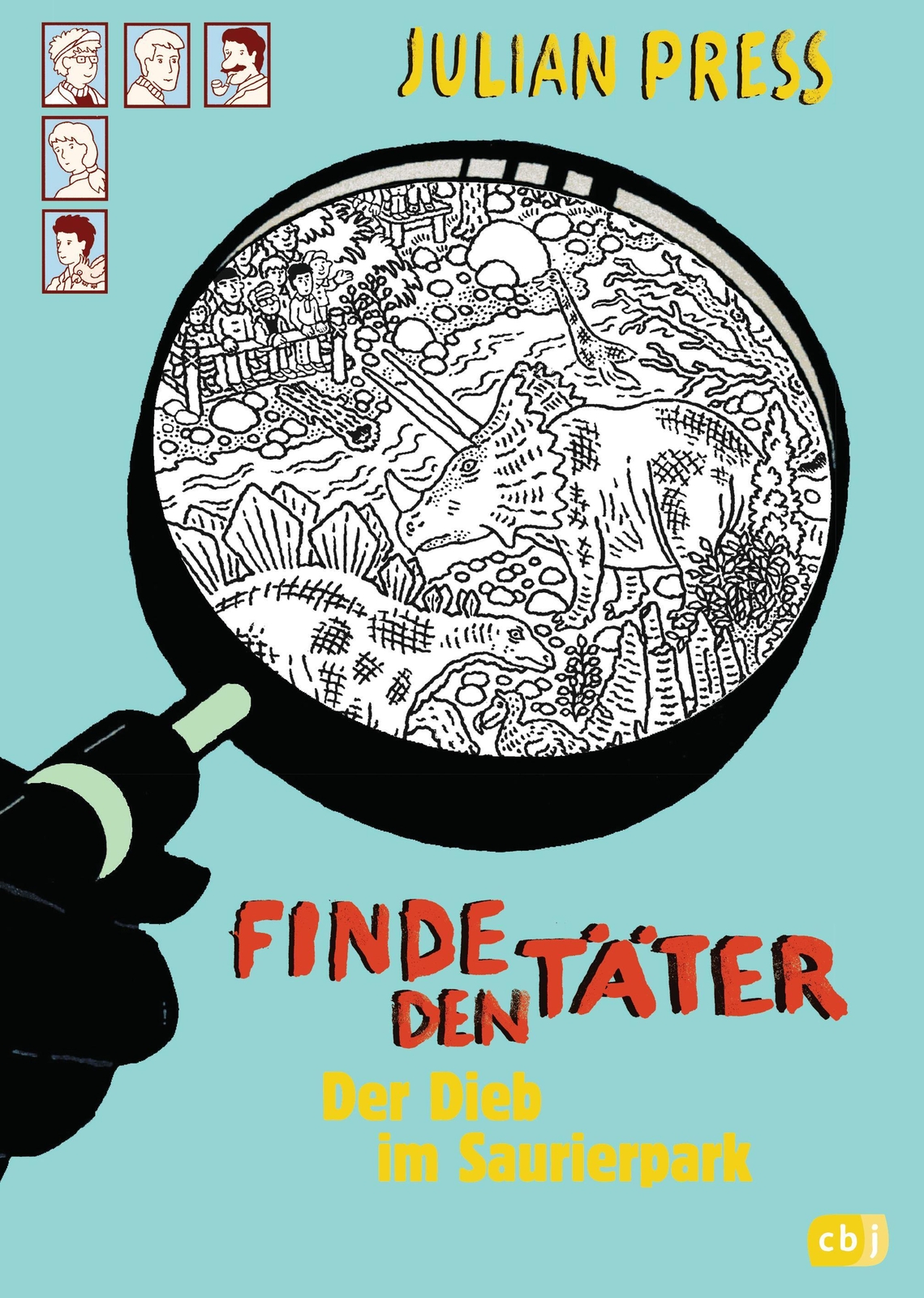 Thumbnail - Finde Den Täter - Der Dieb Saurierpark | Julian Press | Taschenbuch |