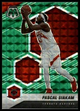 2020-21 Panini Mosaic #70 Pascal Siakam Mosaic Green