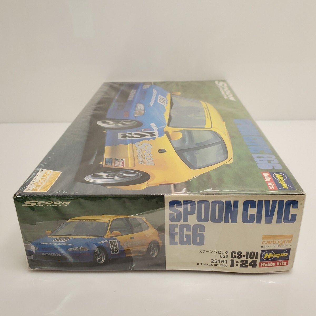 Rare Vintage Hasegawa Spoon Sports #95 Honda Civic EG6 Model