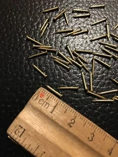 Cuckoo Clock Parts-Small Nails To Fix Dial Solid Brass -10 mm (Set Of 10) NEW