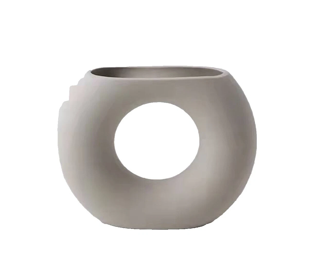 Jarrones abstracto blanco Art Deco