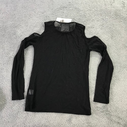 Yoko Ono Shirt Mens Extra Small Mesh Cutout Shirt Black Sexy LBGTQ John Lennon - Picture 5 of 11
