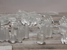 Set of clear bottles G/O/HO (1:22.5, 1:48, 1:87) scale