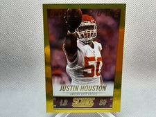 🏈2014 Panini Score Gold Zone 26/50 Justin Houston #113