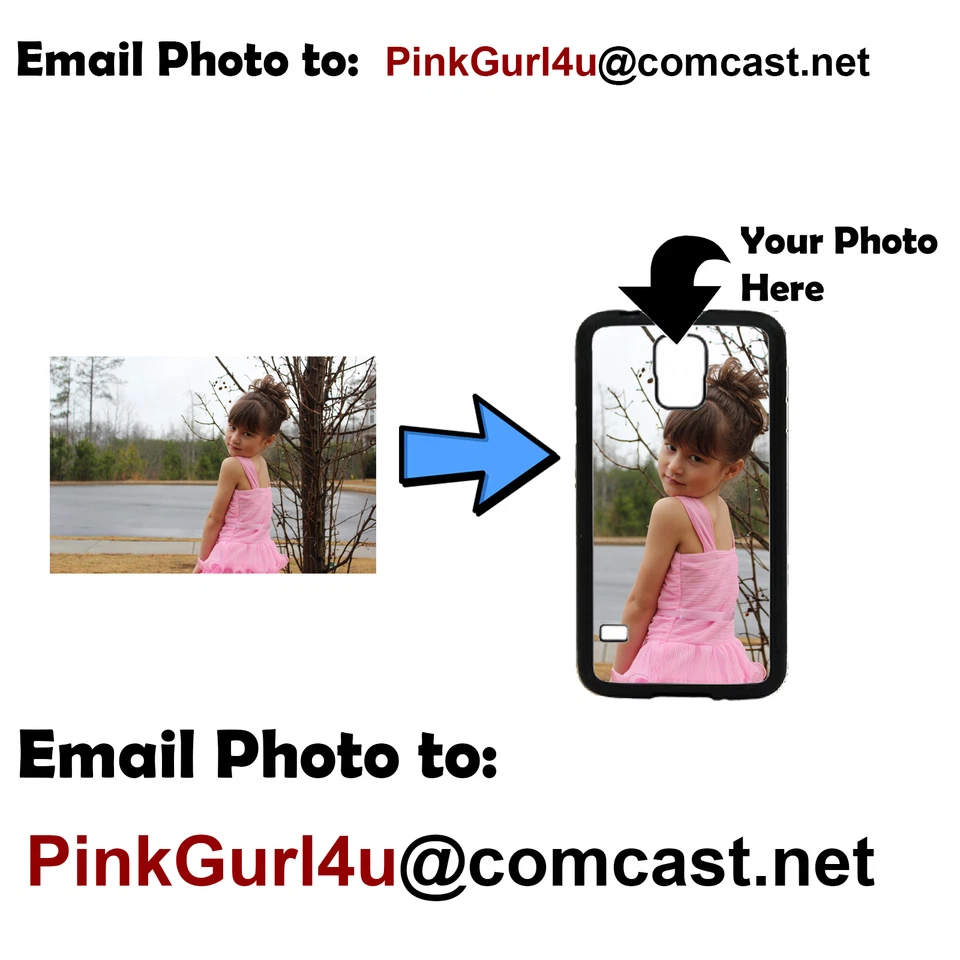 Customized Phone Cover Case with Your IG Pic Photo Graphic For iPhone 5c - Image 3 of 3