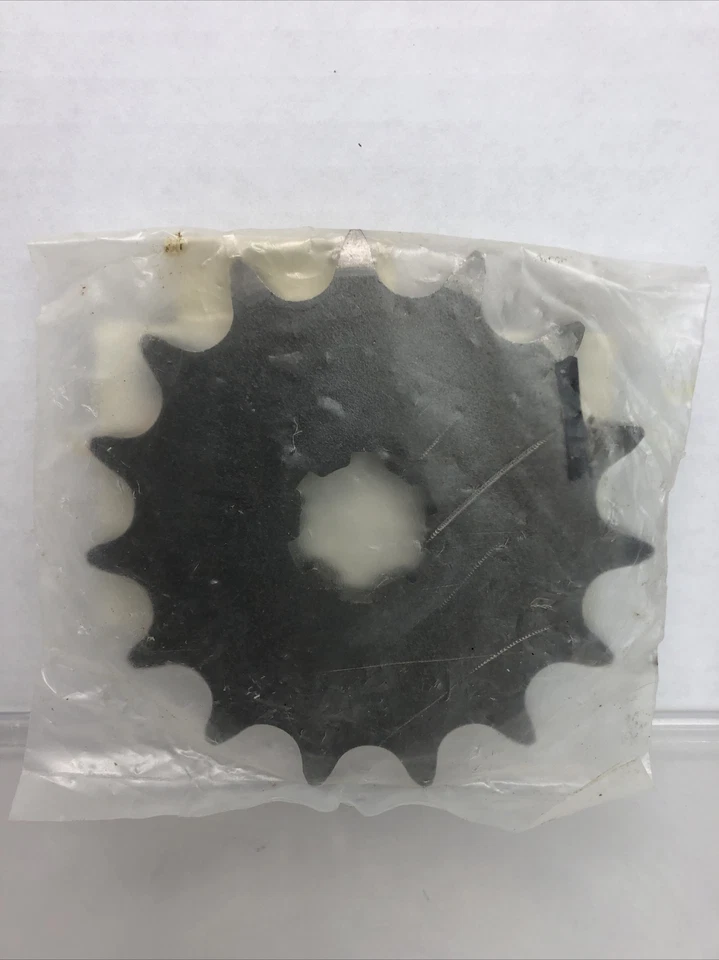 Piñón delantero de acero Parts Unlimited 15 dientes K22-2809 nuevo Foto 3 de 4