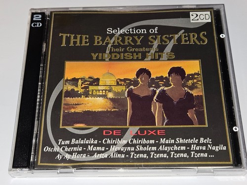 The Barry Sisters "Their Greatest Yiddish Hits" 2-Disc CD Set 36 Songs 1997