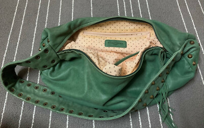 Women Tsumori Chisato Green Leather Punk Handbag | eBay