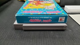 CIB TOM & JERRY NINTENDO NES VIDEO GAME COMPLETE IN BOX W/ PROTECTOR CASE
