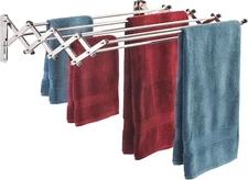 Smartsome Clothing Rack Wall Mounted | Clothes Drying Rack | 34" Wide | 22.5