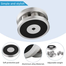 Turntable Disc Vinyl Weight Stabilizer Adjustable Record Clamp Vibration Reducer