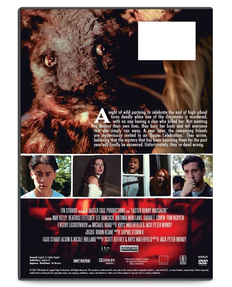 Easter Bunny Massacre (DVD) Sarah T. Cohen Beatrice Fletcher Lee