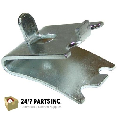 12 ZINC SHELF SUPPORT, PILASTER CLIP FITS   TRUE 	831600   SAME DAY SHIPPING 
