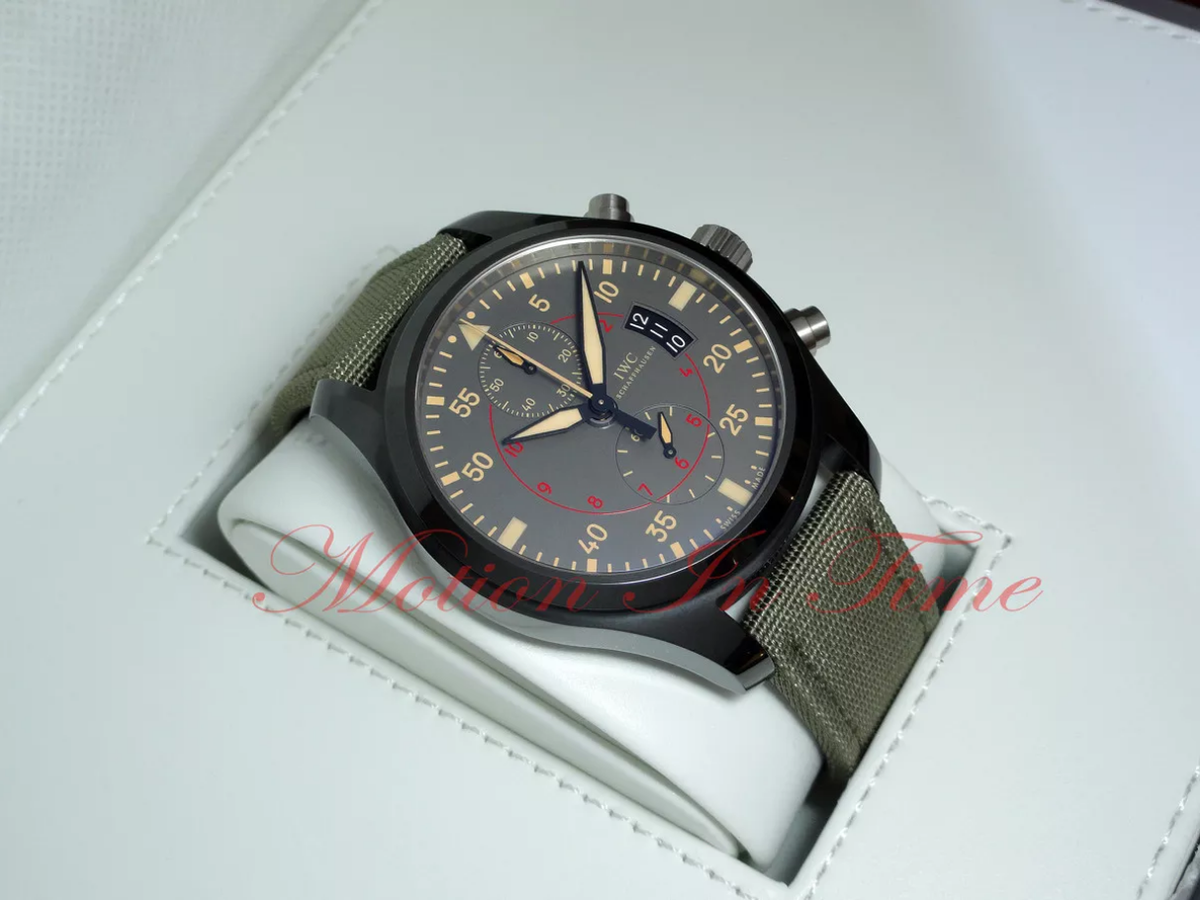 Longest Flight Iwc Spitfire Homage IWC Pilots Flyback Chronograph