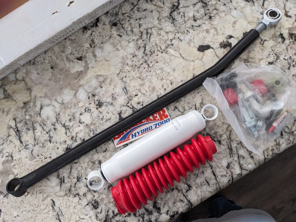 Barra de oruga ajustable delantera Skyjacker de 3" para Jeep Cherokee XJ Comanche MJ 84-01 Foto 3 de 4