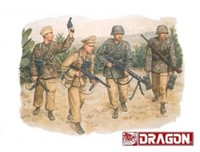 Hermann Goring Division Tunesien 1:35 Figur Plastik Modellbausatz Dragon Models