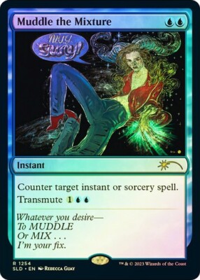 MTG - Muddle the Mixture - Foil - Rebecca Guay Secret Lair - Magic the Gathering