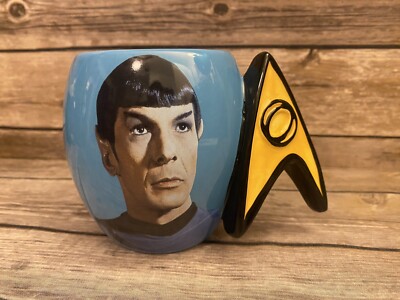 Spock Mug Star Trek Original Series Spock Delta Shield Mug 2011 CBS Studios ...