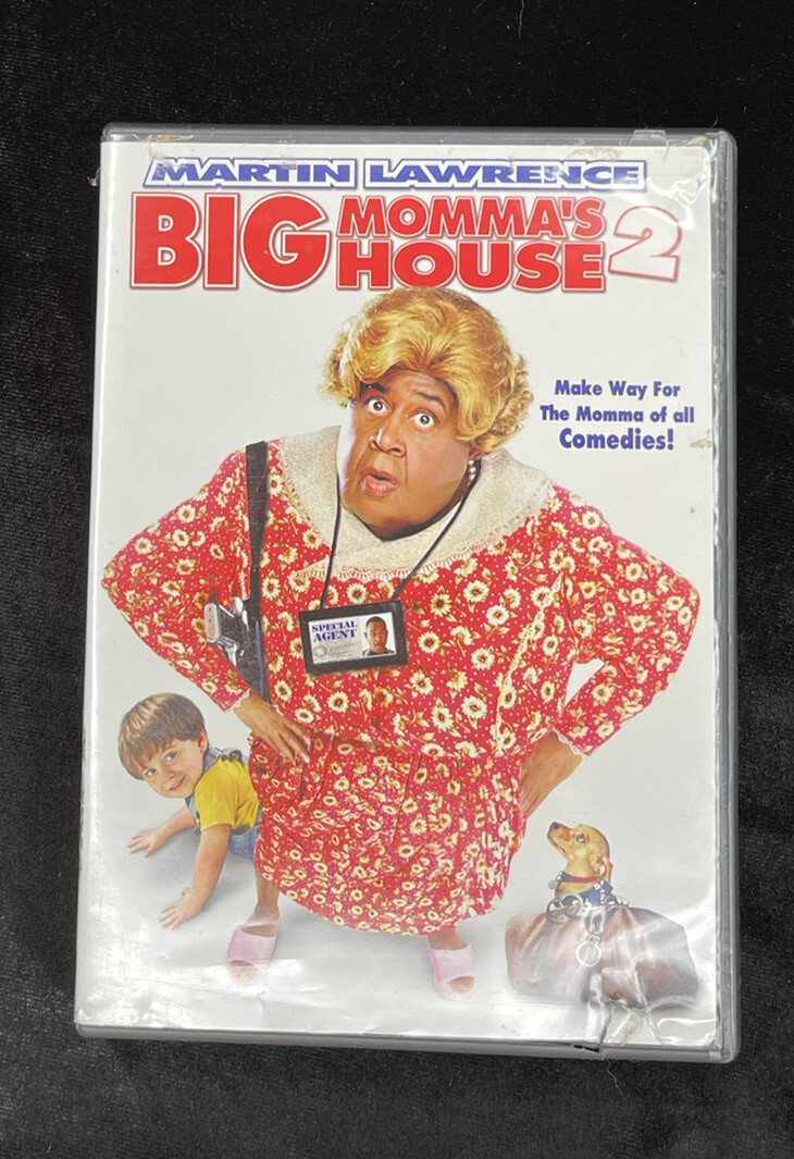 DVD BIG MOMMA'S HOUSE 2 DUAL SIDE MARTIN LAWRENCE COMEDY HILARIOUS