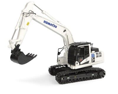Komatsu PC210LC-11 Excavator - White - Universal Hobbies 1 Komatsu PC210LC-11 Excavator - White - Universal Hobbies 1