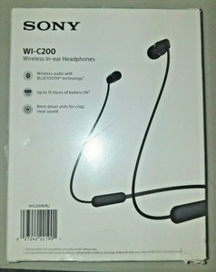 Sony Wi C0 Wireless In Ear Headphones Black Store Display Ebay