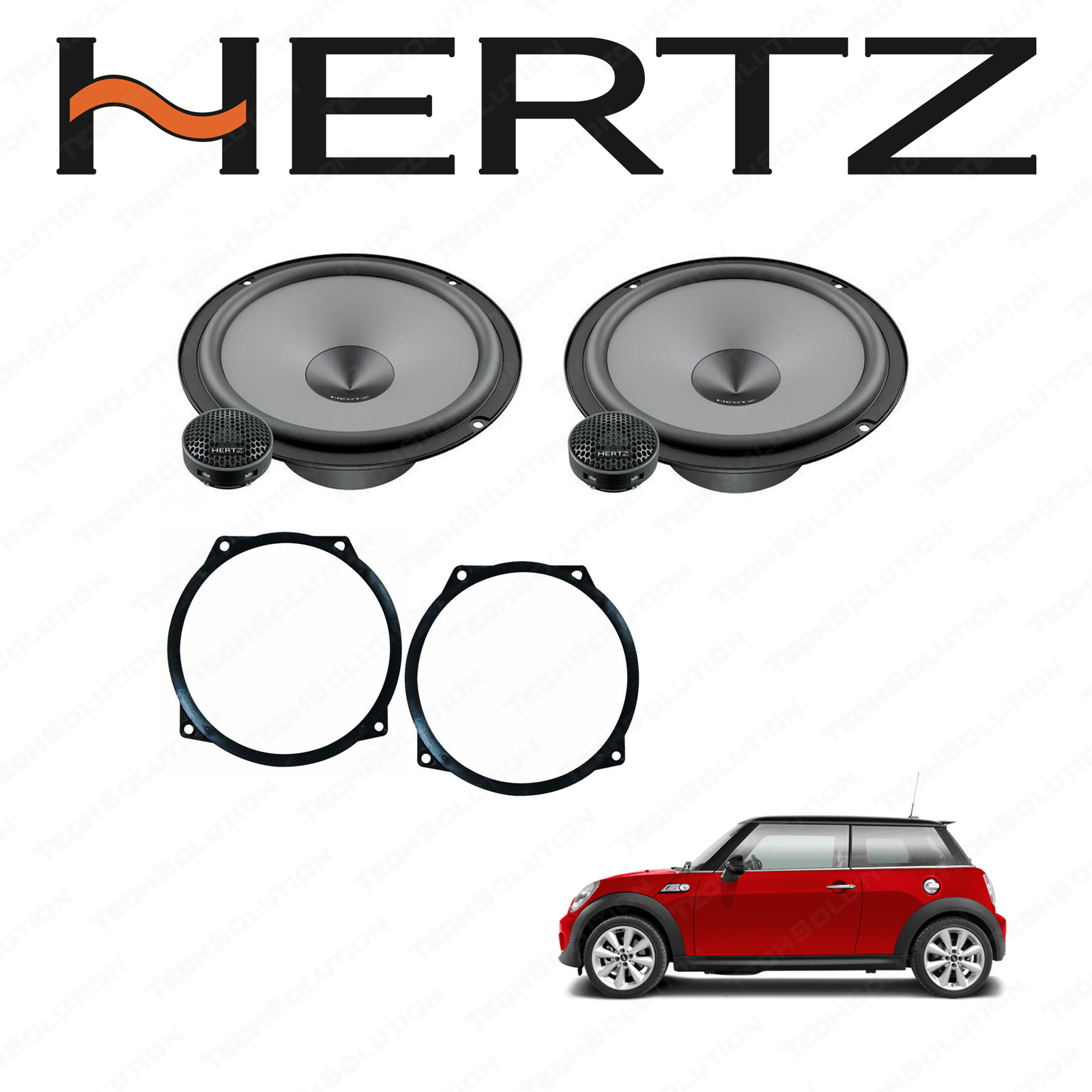 Sistema Audio Hertz 165mm per Mini One Cooper - Qualità e Precisione