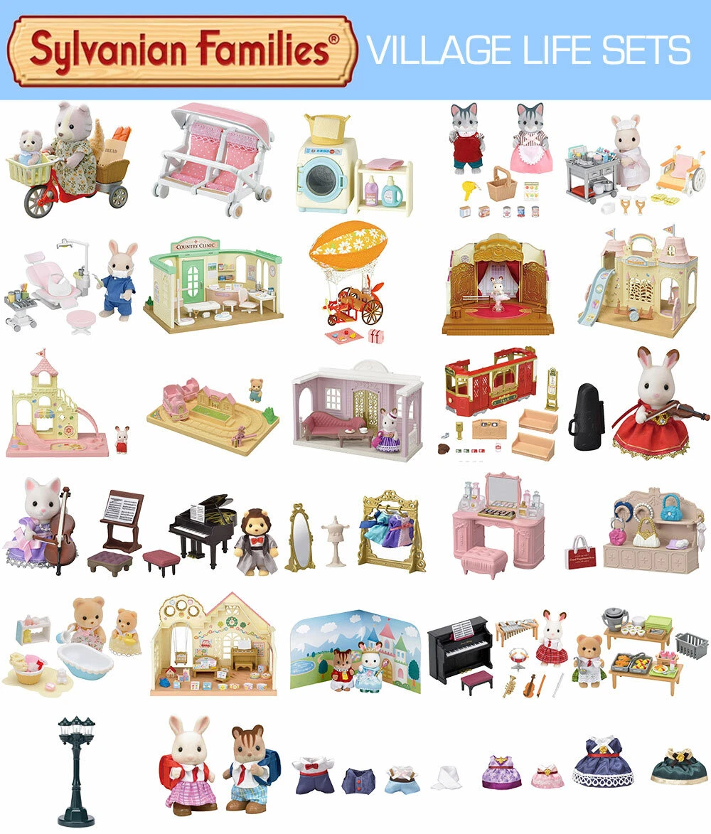 Sylvanian families sales village