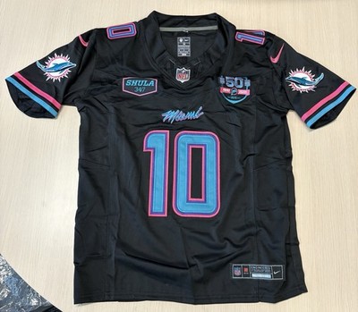 Tyreek Hill #10 Miami Dolphins KIDS Miami Vice Rare Jersey YOUTH MEDIUM  Stitched