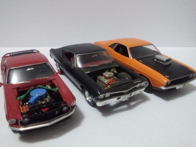 Lot of 3 junk parts or restoration built model cars