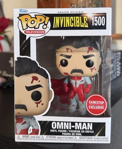 Funko Pop! Television: OMNI-MAN #1500 (Invincible Series) Gamestop Exclusive