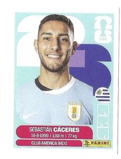 SEBASTIAN CACERES Panini FIFA World Cup 2026 Sticker #URU6 Uruguay