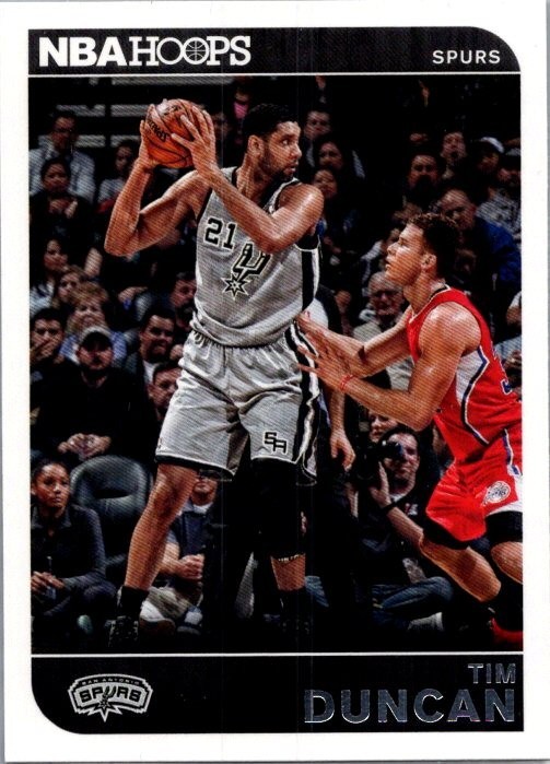2014-15 NBA Hoops - Tim Duncan #58