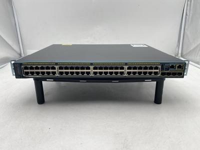 Cisco WS-C2960S-48FPS-L Catalyst 2960-S 48-Port PoE+ Network Switch