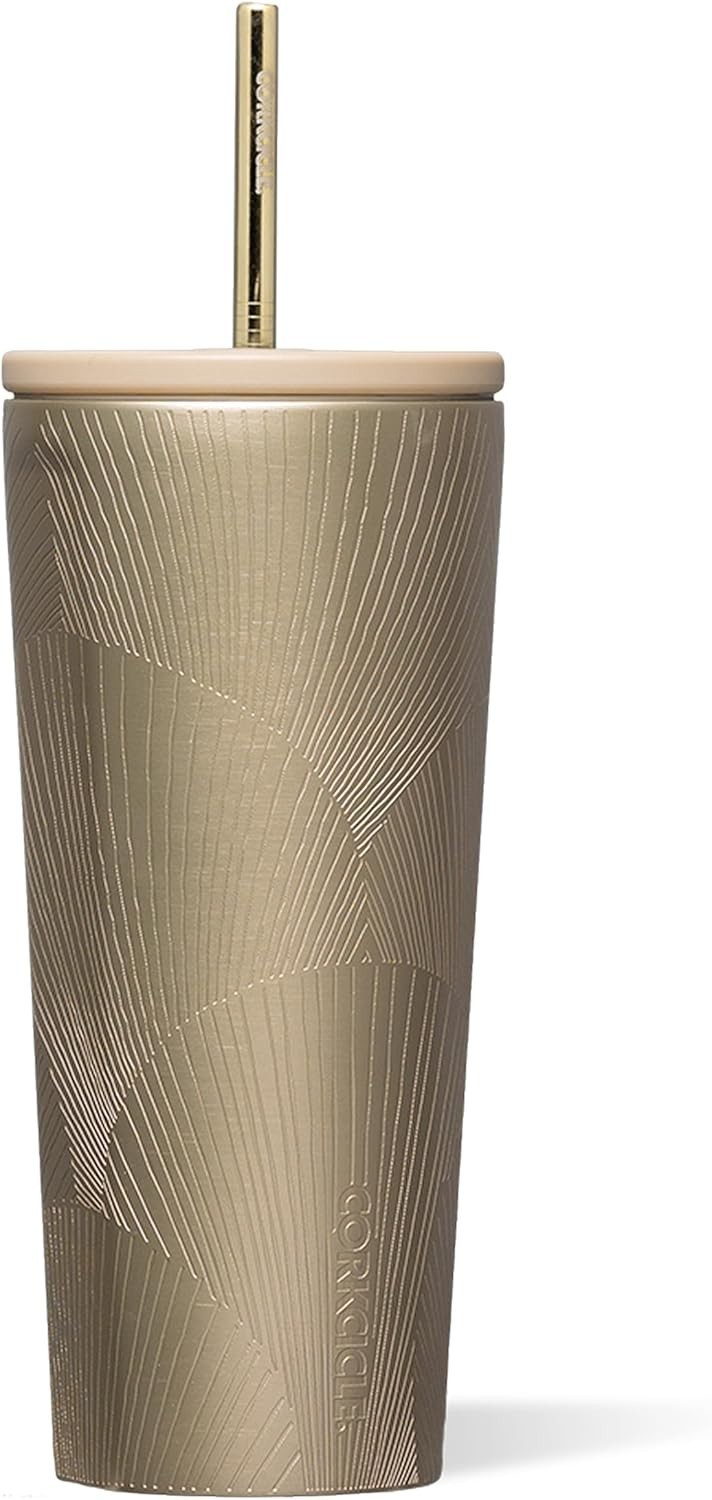 Corkcicle - Cold Cup Insulated Tumbler, Champagne, 40 oz