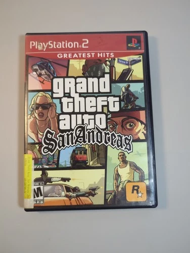 Sony PlayStation 2 Grand Theft Auto San Andreas With Disc And Case No Manual