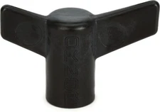 Barefoot Buttons WingMan Foot Control Knob - Back In Black (5-pack) Bundle