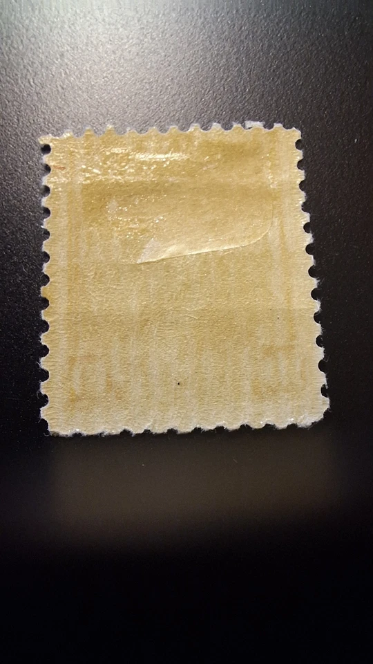 Scott #715, M/VF/LH, Washington, Orange/Yellow, 10 cent, 1932    - Image 2 of 2