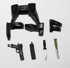 PURGE 07 Retro Beach Head Gun Holster 2 GIJOE CLASSIFIED SERIES 6" Scale 1/12