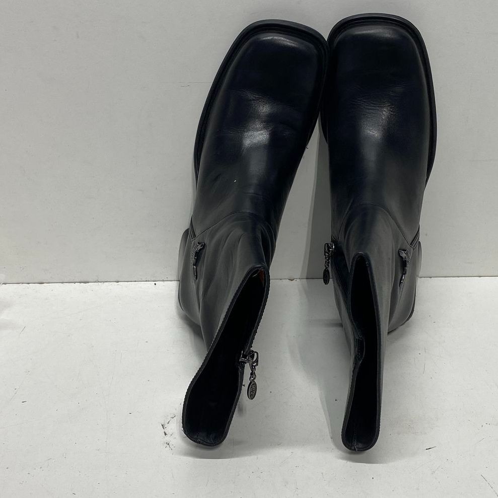 Harley-Davidson Black Solid Ankle Boot Boot Women… - image 6